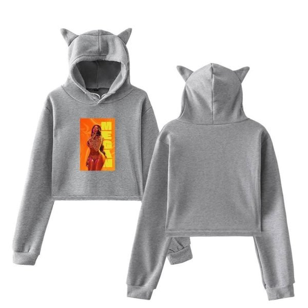 Megan Thee Stallion Cropped Hoodie #3 - Image 4