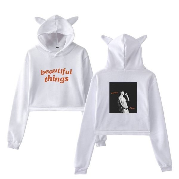 Benson Boone Beautiful Things Cropped Hoodie #1