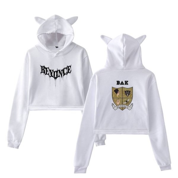 Beyonce Cropped Hoodie #2 - Image 2