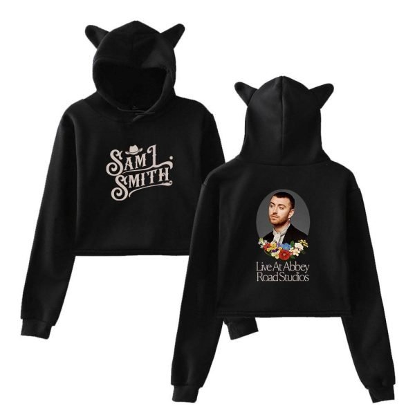 Sam Smith Cropped Hoodie #1 + Gift - Image 2