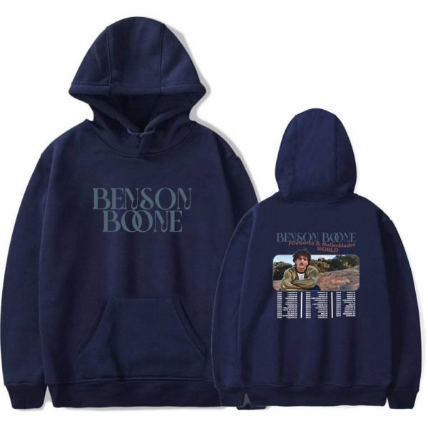 Benson Boone Fireworks & Rollerblades Hoodie #2 - Image 4