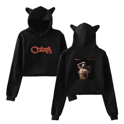 Megan Thee Stallion Cobra Cropped Hoodie #1