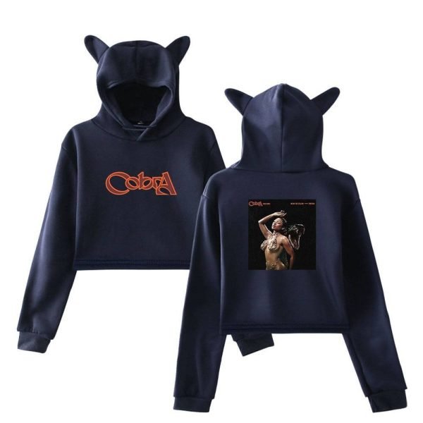 Megan Thee Stallion Cobra Cropped Hoodie #1 - Image 3