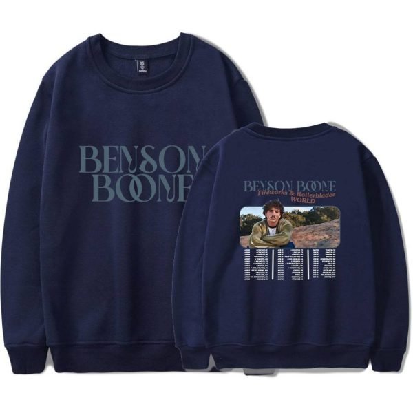 Benson Boone Fireworks & Rollerblades Sweatshirt #2 + Gift - Image 4