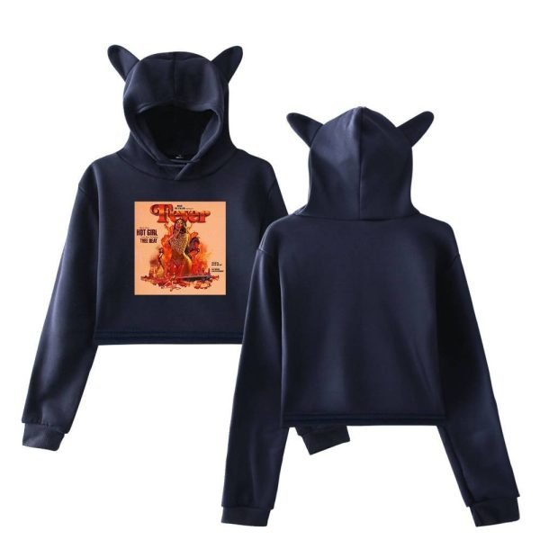 Megan Thee Stallion Cropped Hoodie #2 - Image 3