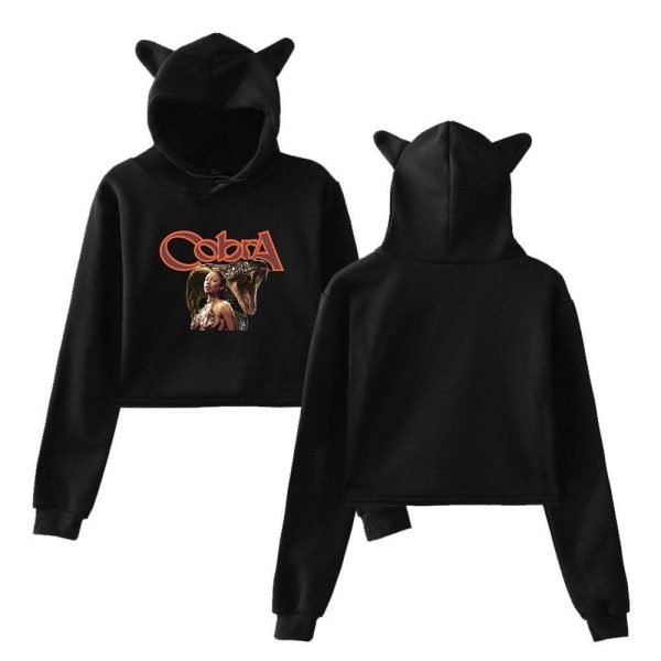 Megan Thee Stallion Cobra Cropped Hoodie #3 - Image 2