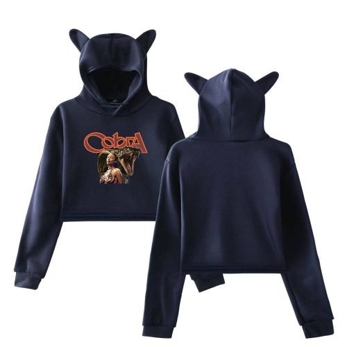 Megan Thee Stallion Cobra Cropped Hoodie #3