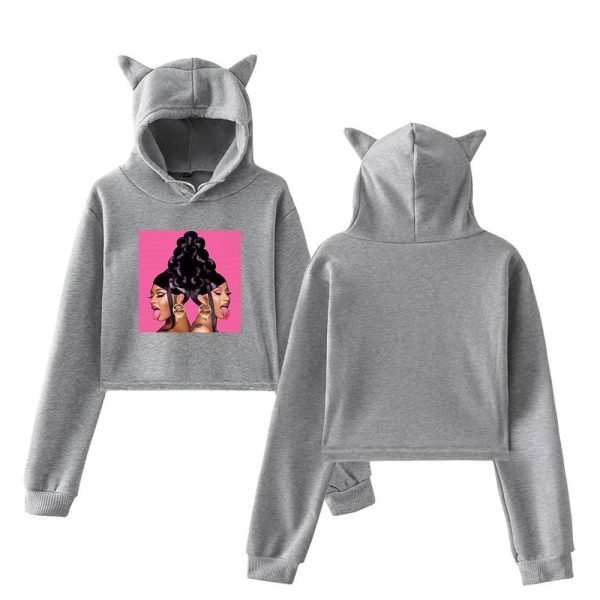 Megan Thee Stallion Cropped Hoodie #4