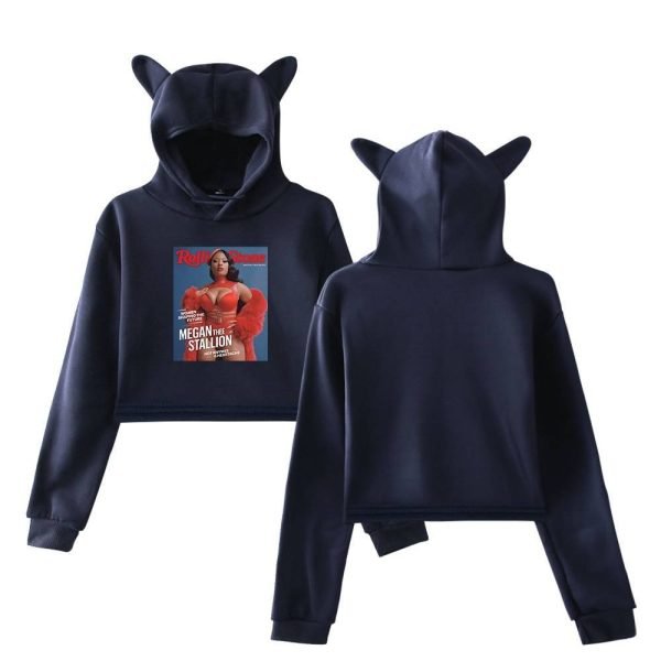 Megan Thee Stallion Cropped Hoodie #1 - Image 3