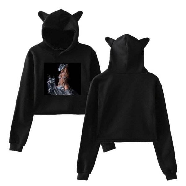 Beyonce Cropped Hoodie #3 + Gift - Image 2