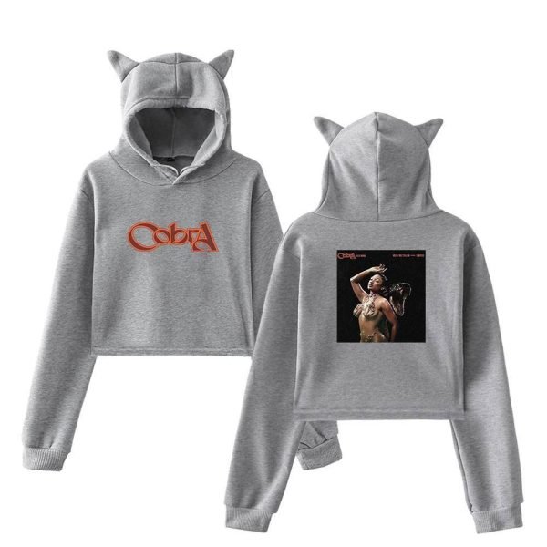 Megan Thee Stallion Cobra Cropped Hoodie #1 - Image 4