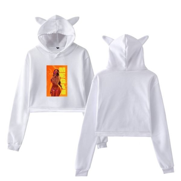 Megan Thee Stallion Cropped Hoodie #3 - Image 3