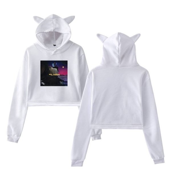 Lil Baby Cropped Hoodie #5