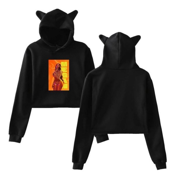 Megan Thee Stallion Cropped Hoodie #3 - Image 2