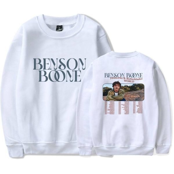 Benson Boone Fireworks & Rollerblades Sweatshirt #2 + Gift - Image 3