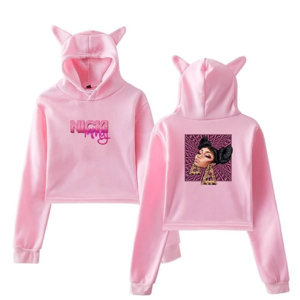 Nicki Minaj Cropped Hoodie #4 - Image 3