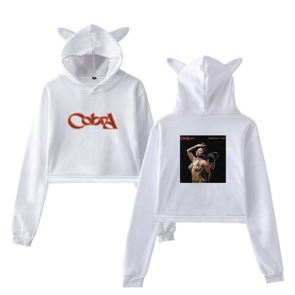 Megan Thee Stallion Cobra Cropped Hoodie #1 - Image 2