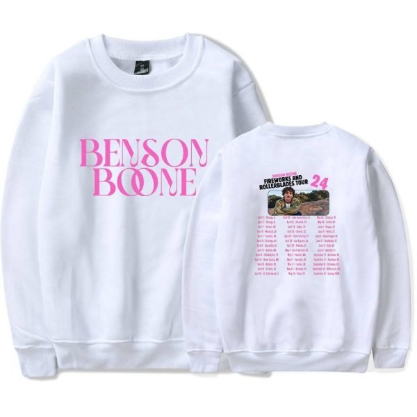 Benson Boone Fireworks & Rollerblades Sweatshirt #3 - Image 2