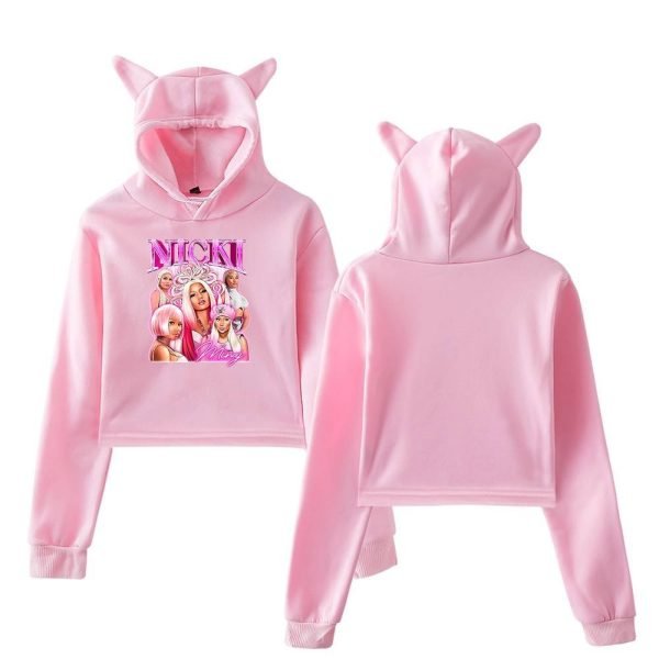 Nicki Minaj Cropped Hoodie #2